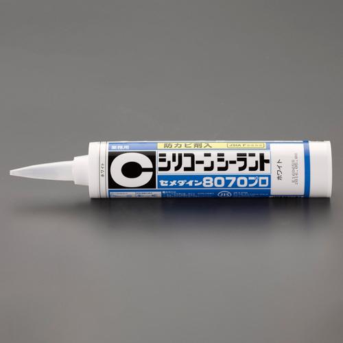Esco 330ml Silicone Sealant with Mold Inhibitor, Gray / 1 Tube EA930AN-14A