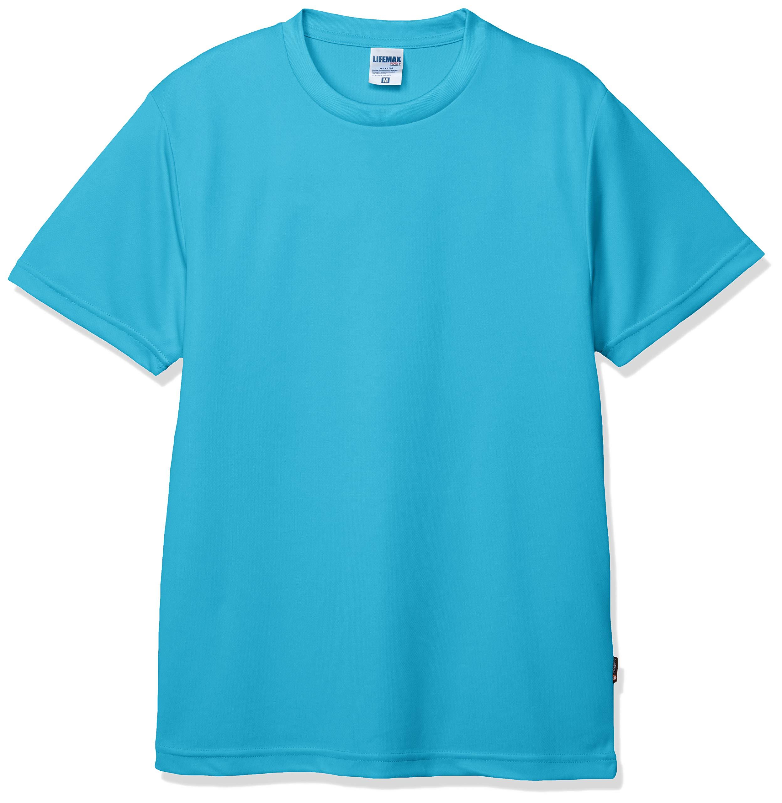 [LifeMax] 4.3oz Dry T-Shirt (Polygiene® treatment prevents sweat odor) MS1154 Turquoise 4XL