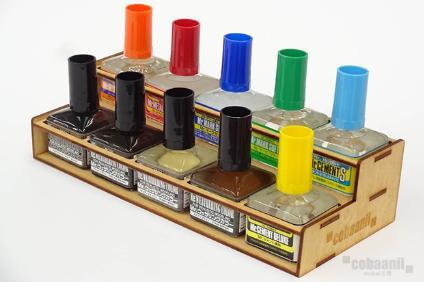 Cobaanii Model Workshop Kobaanii Model Workshop Corner Bin Rack Creos Compatible Wooden Assembly Kit TW-011