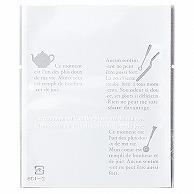 Fukushige Flat Bag French & Tool Pattern Small Z-135-1 White 100 Sheets 004328018
