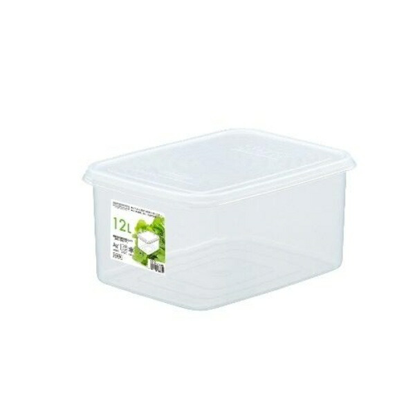 Iwasaki Kogyo Storage Container Antibacterial & Anti-Soiling Jumbo Case L Deep Type 12L B-888 KB Made in Japan