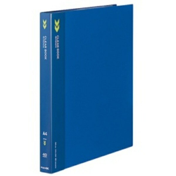 KOKUYO File Clear File K2 Fixed Type A4 40-Pocket Blue K2-R-K40B
