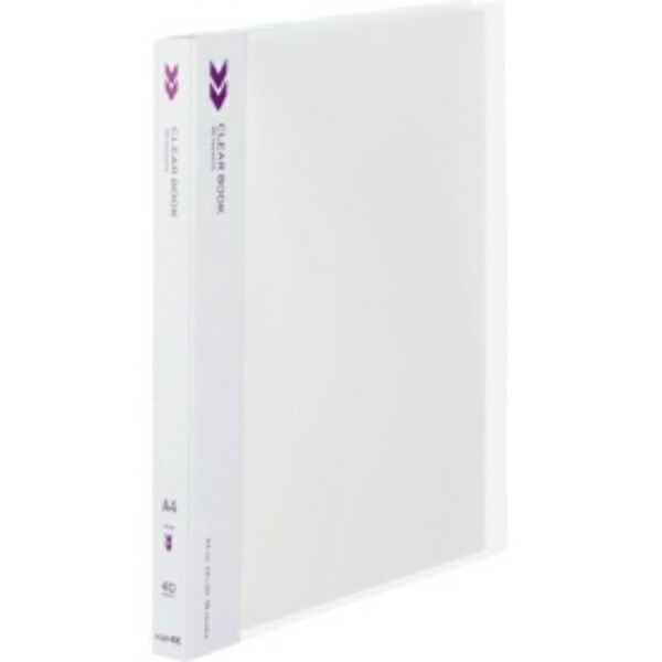 KOKUYO File Clear File K2 Fixed Type A4 40-Pocket Transparent K2-R-K40T