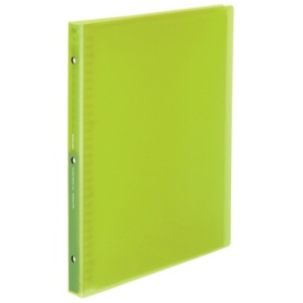 KOKUYO File Clear Book Glassel Refillable A4 Maximum Capacity 60 Sheets Light Green Ra-GL720LG