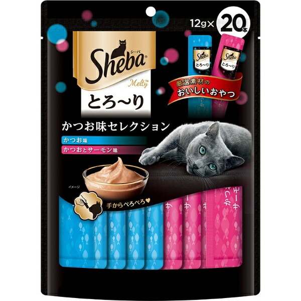 Sheba Cat Treats Melty Tuna Flavor Selection 12g × 20 sticks