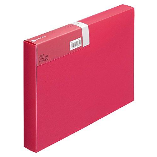 Lion Office Supplies Case File A4 HF-863-WR Wine
