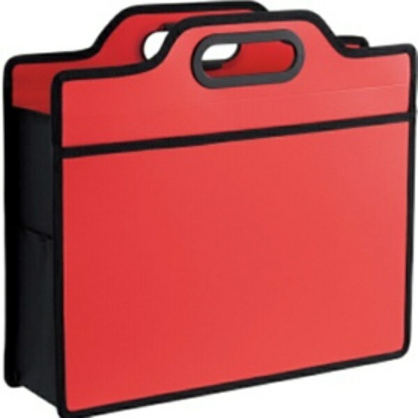 Lion Office Supplies Carrying Bag Bizcal A4 Horizontal BK-353B Red