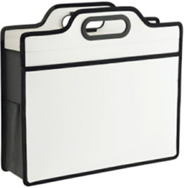 Lion Office Supplies Carrying Bag Bizcal A4 Horizontal BK-353B White