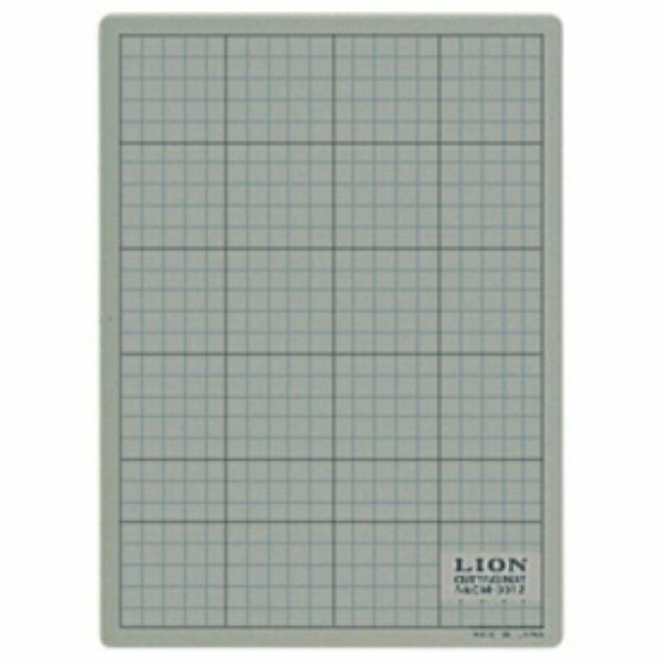 Lion Office Supplies Cutting Mat 300×220mm CM-3012 Gray/Black