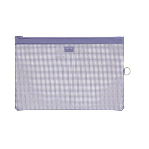 Rihitorabu Pouch Mesh Case Zipper Case B4S Blue F247B