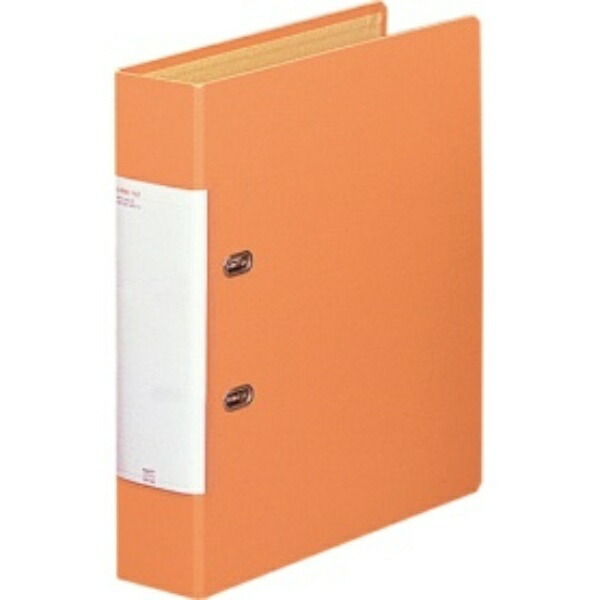 Rihitorabu Ring Binder 2-Hole D-Type A4 Orange G2250-4