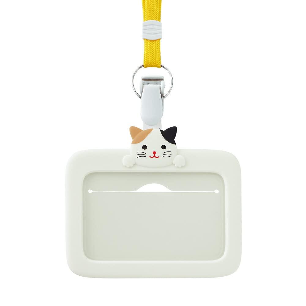 Rihitorabu SMARTFIT Puni Labo ID Card Holder Mikeneko A7804-7