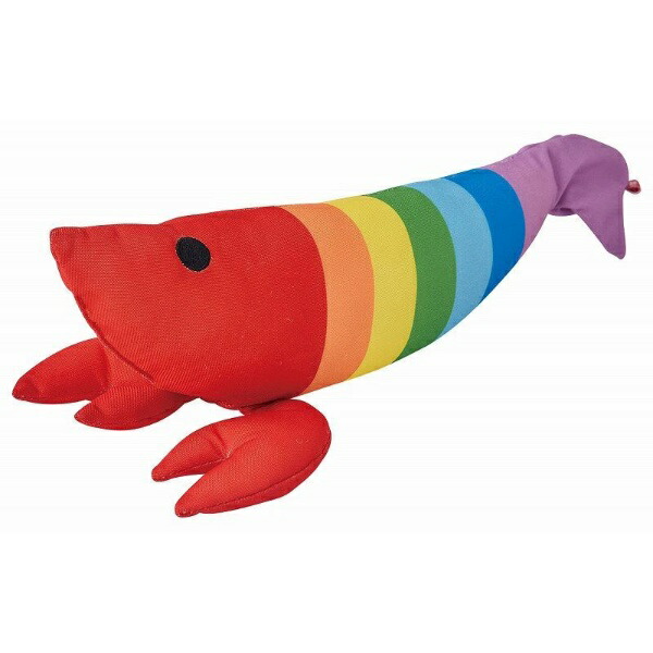 Petio Cat Toy Kick Toy Happy Rainbow Shrimp