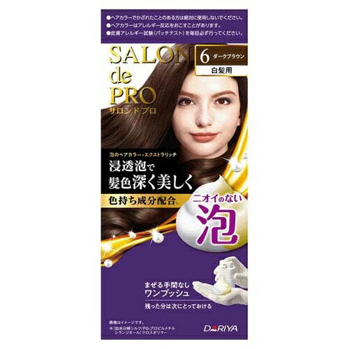 Salon de Pro Foam Hair Color 6 Dark Brown