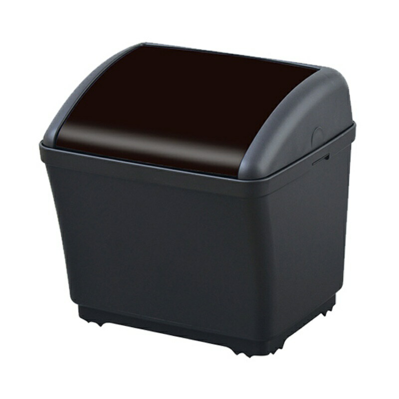 SEIWA Car Interior Accessories Trash Can Dustbin S One-Push Lid with Weight W935