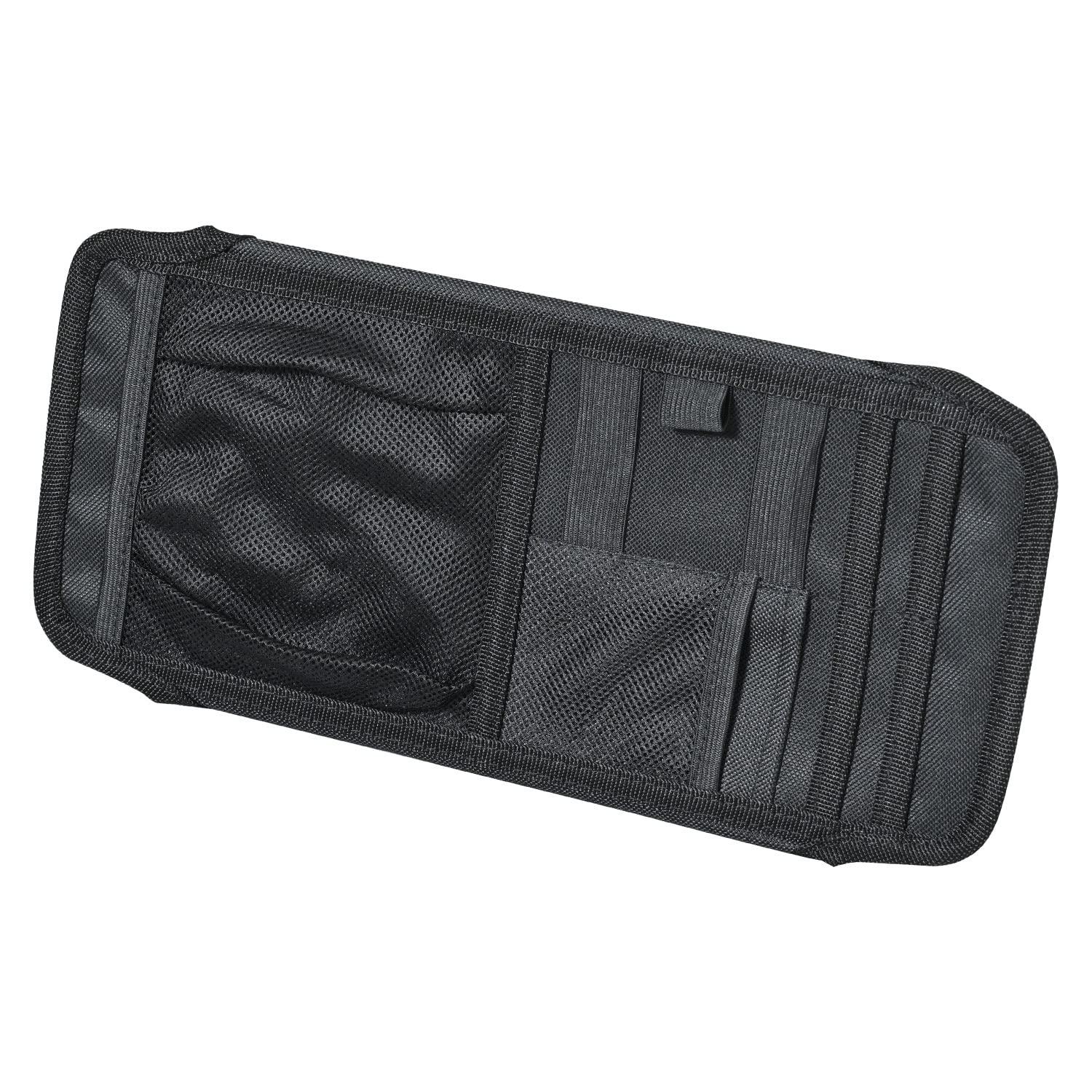 SEIWA Car Interior Storage Items Sun Visor Pocket Full Size 3 WA105 Accommodates Small Items Car Accessories