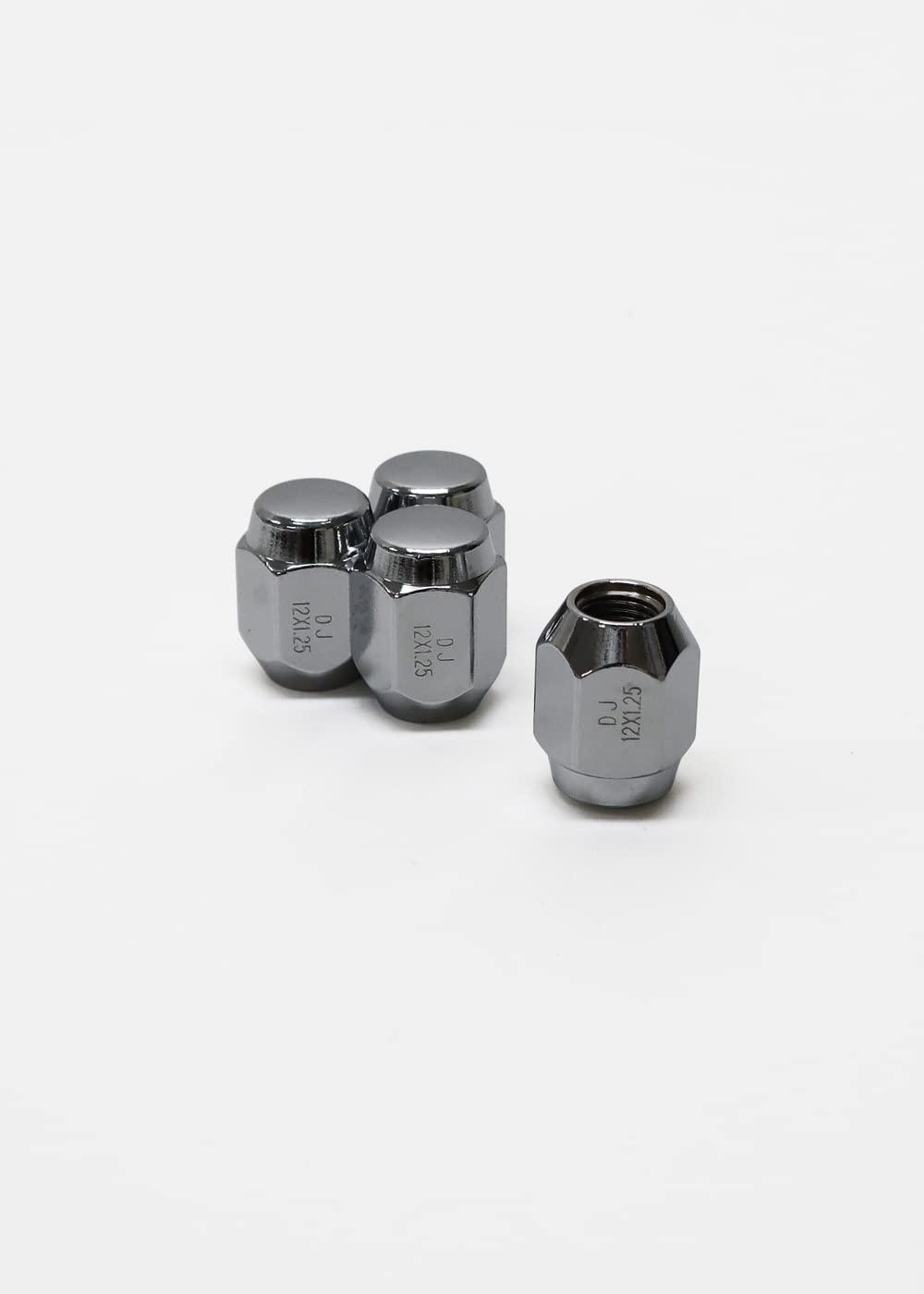 Meltec Wheel Nuts for Nissan, Suzuki, Subaru - Bag Type, 4-Piece Set Compatible Wrench: 21mm / 1.25 Pitch MT-N4F