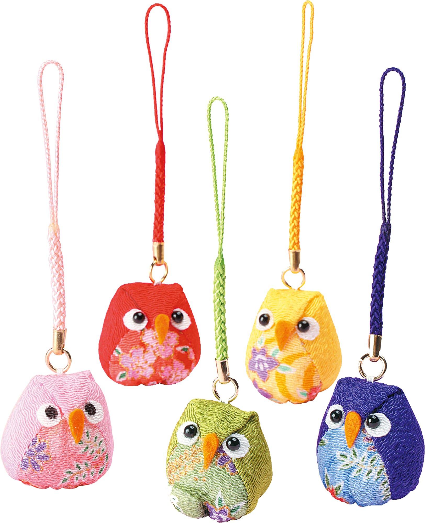 Panami Kyoto Crepe Five-Color Netsuke Kit Fukuro LH-321