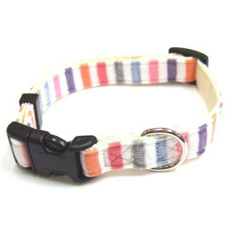 ONS Collar Striped Color Multi-White #15