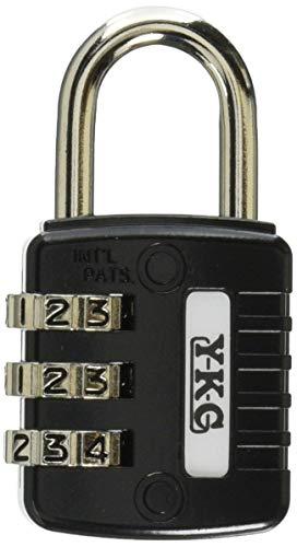 YKC Security Goods Free Dial Lock 31mm 3-Digit Black #120