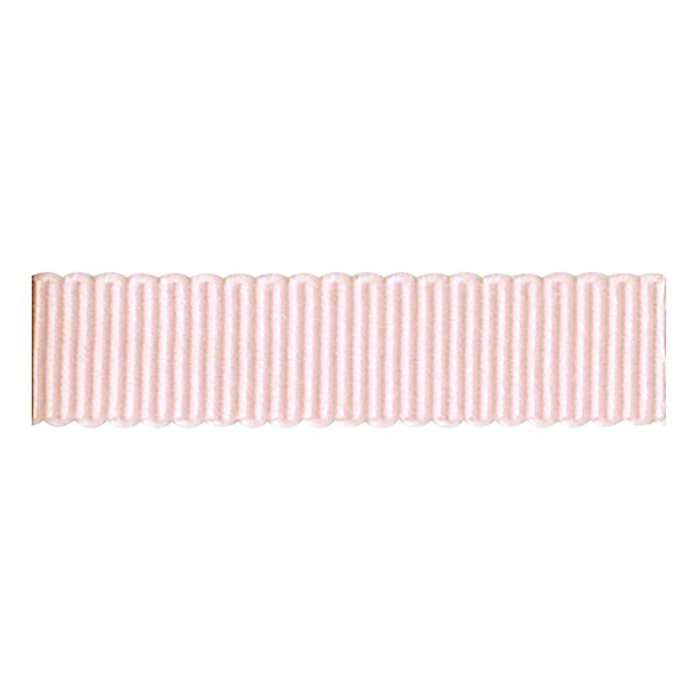 Blanc de Core Ribbon Moire Ripstop Grosgrain No.8100-251 6mm × 10m