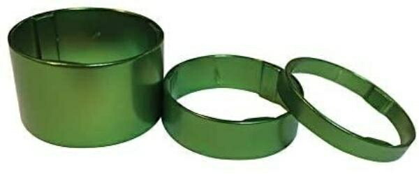 Avedio Lightweight Aluminum Spacer 5mm, 10mm, 20mm Green 1 each 70592