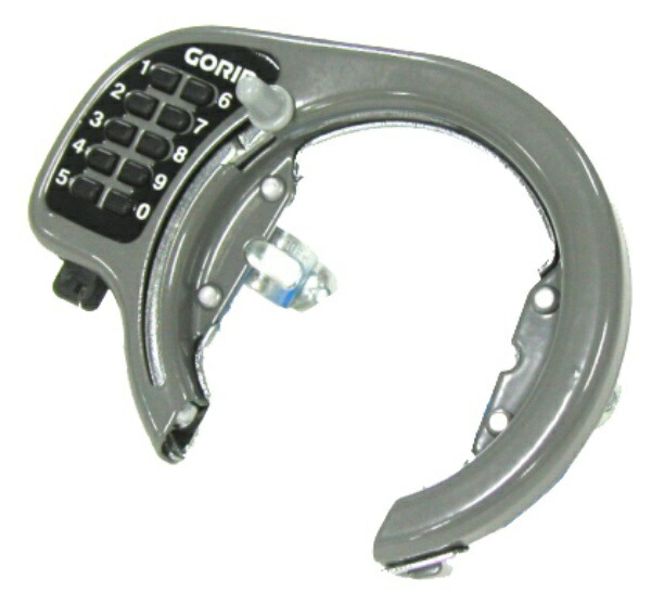 GORIN Push-Button Ring Lock GR-500 (Single) Gray
