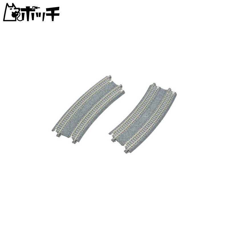 KATO N Gauge Double-Track Approach Track R414/381-22.5° (Left and Right Track Included) 20-182 Railroad Model Accessories