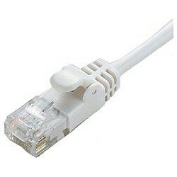 ELECOM Gigabit Flexible LAN Cable (Cat6 Compliant) 1m White LD-GPY/WH1