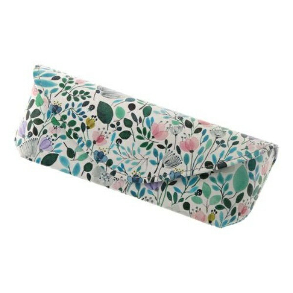 Pearl Eyeglass Case Anna Emilia Semi-Hard Floral Pattern Nordic Design AE-3