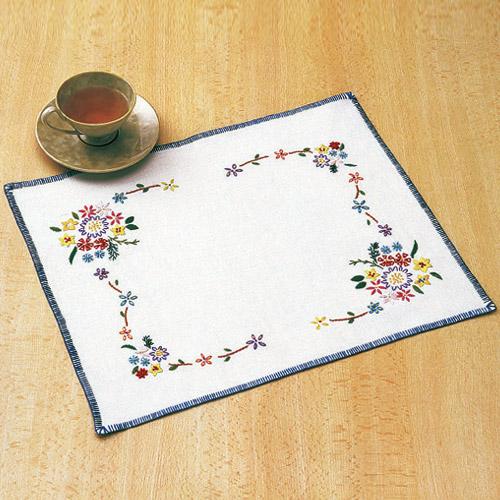 Olimpas Silk French Embroidery Kit Beginner Level No.2034