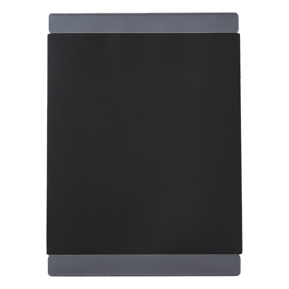 King Jim File Holder Kakiko Accordion Type Double-Sided 48 Pockets A4 Black 8605W-BK