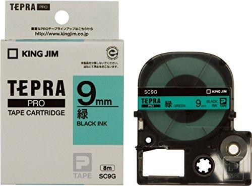 King Jim Tape Cartridge Tepla PRO 9mm SC9G Green
