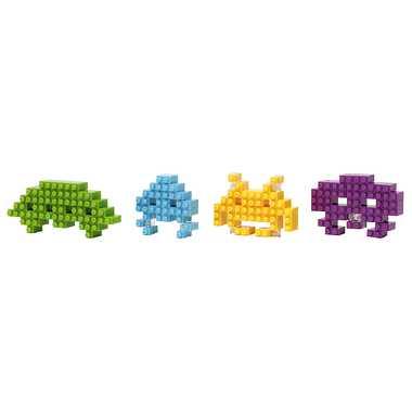 Kawada Nano Blocks Space Invaders Invader NBCC_108 2×10.5×18 cm Ages 12 and up Interior Hobby NBCC_108