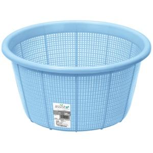 Shinki Gosei Dragonfly Strainer Deep Type Made in Japan Φ35×Height 18cm Blue Assist 35 Type