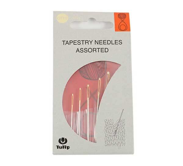 Knitting Supplies ‘amicolle Yarn and Sewing Needle Assortment Set (Fine Gauge) AC-043’ Tulip