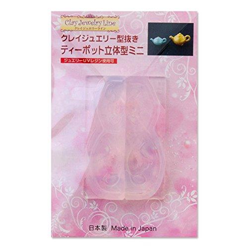 Clay Jewelry Die-Cut Tea Pot 3D Mini Mold