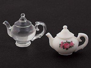 Nissin Associates Clay Jewelry Die-Cut Tea Pot B 3D Mold 34×25mm Translucent Silicone 157