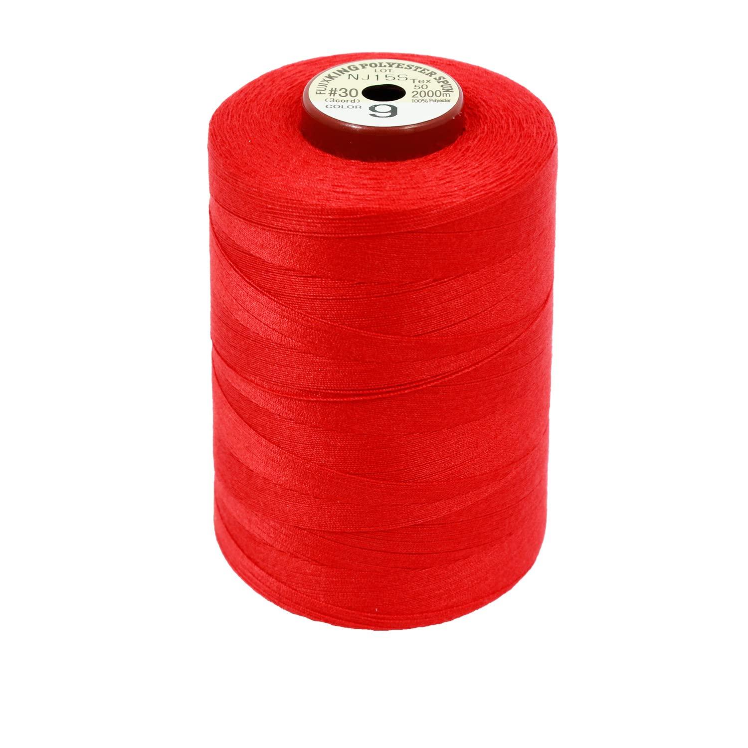 FUJIX Kingspan (Polyester Sewing Thread) No. 30/2000m COL.9