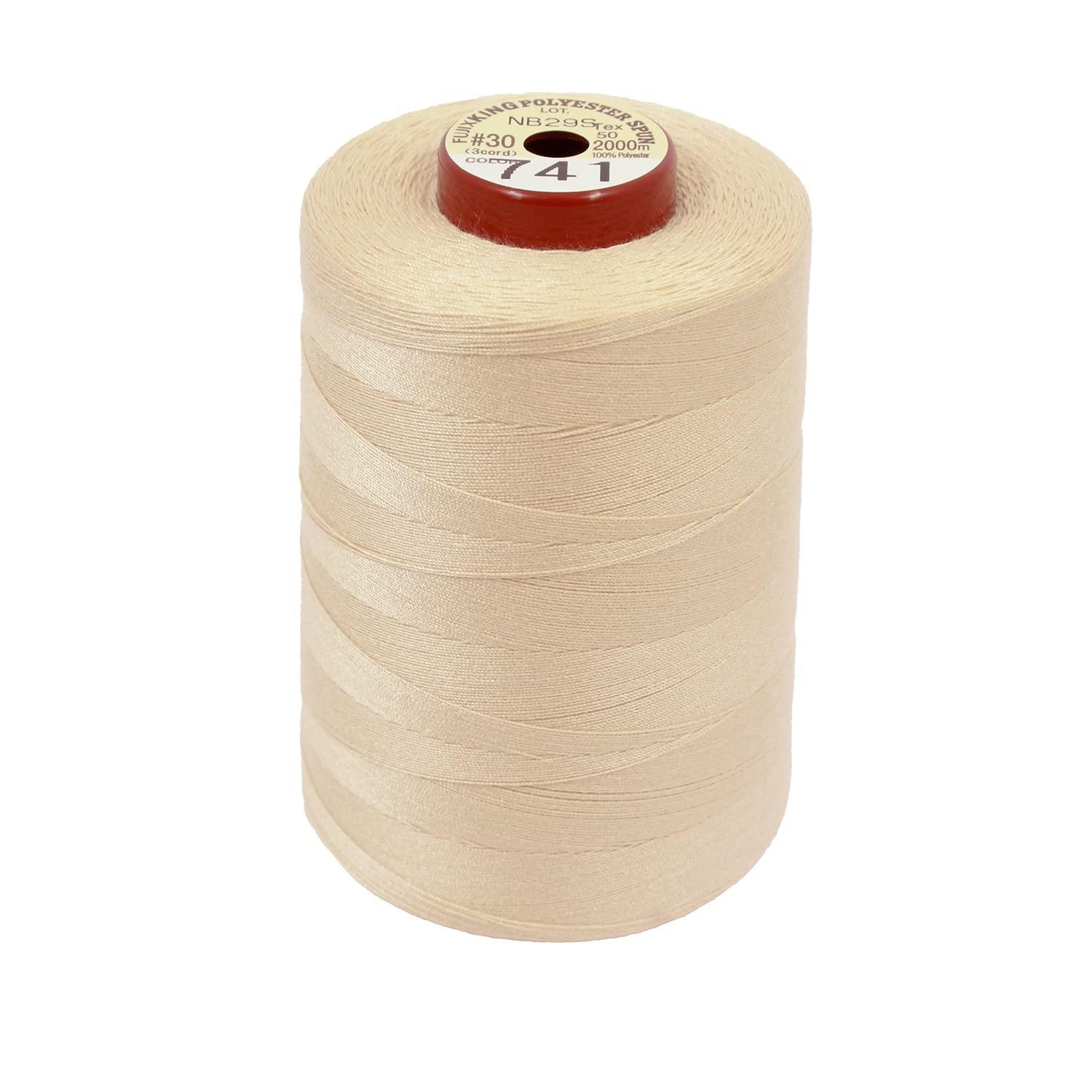 FUJIX Kingspan (Polyester Sewing Thread) No. 30/2000m COL.741