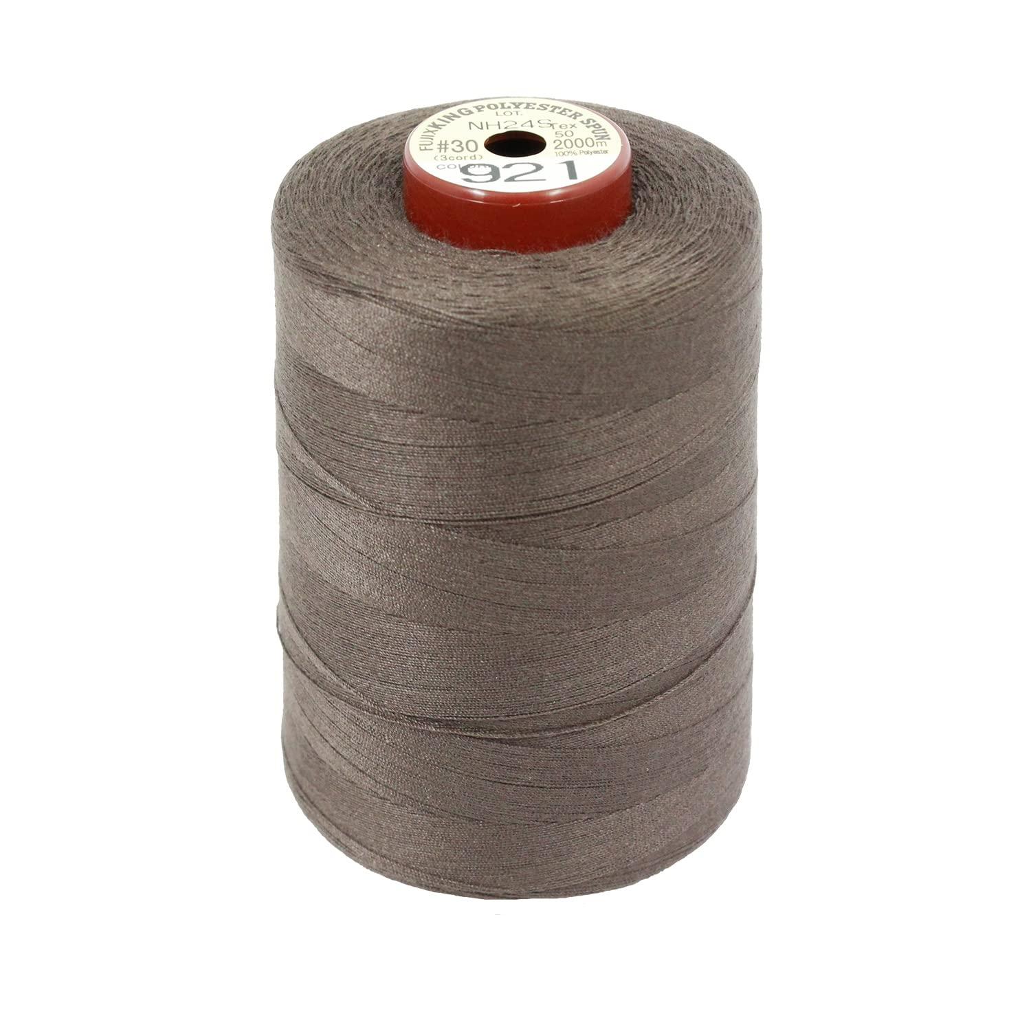 FUJIX Kingspan Sewing Thread Industrial 30 Weight/2000m Heavy Fabric col.921