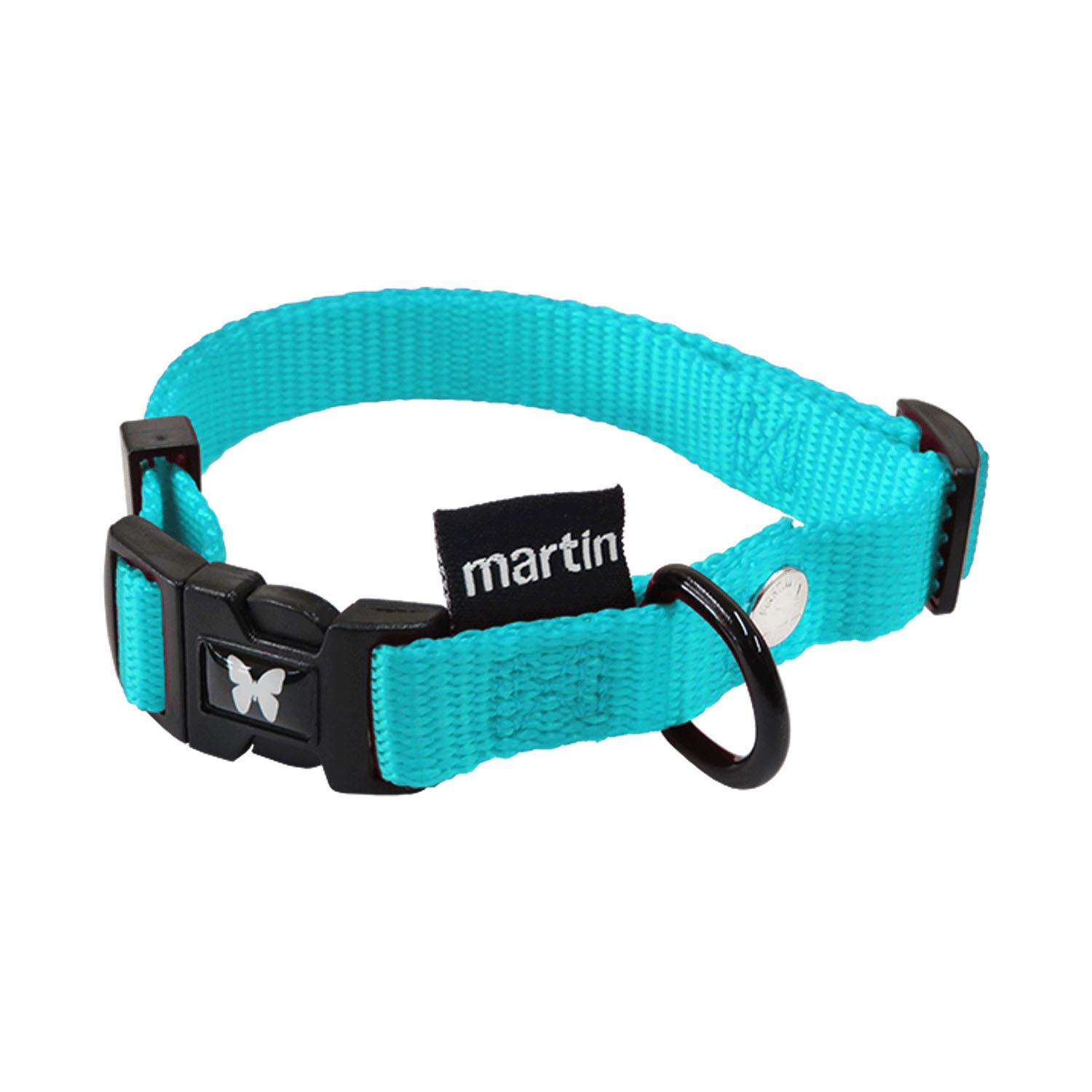 martin nylon collar S turquoise