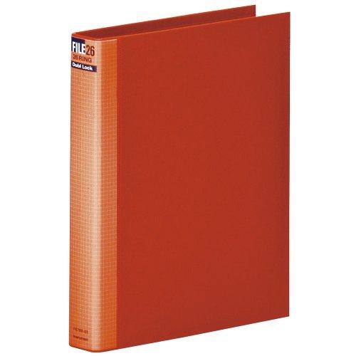 Maruman Loose-Leaf Binder B5 Dablock 26-Hole Red F678R-01