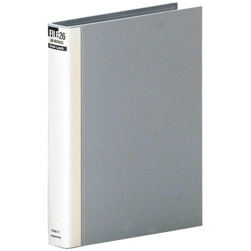 Maruman Loose-Leaf Binder B5 Dablock 26-Hole Gray F678R-11