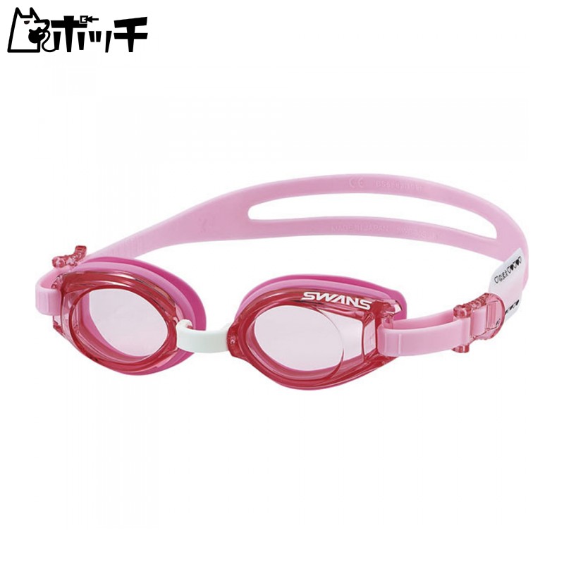 [Swans] Made in Japan Swimming Goggles SJ-9 PIN Pink Children's Size 3-8 Years Old