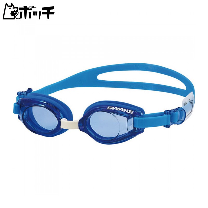SWANS Japanese-made Swimming Goggles SJ-9 BL Blue Children's Size 3-8 Years