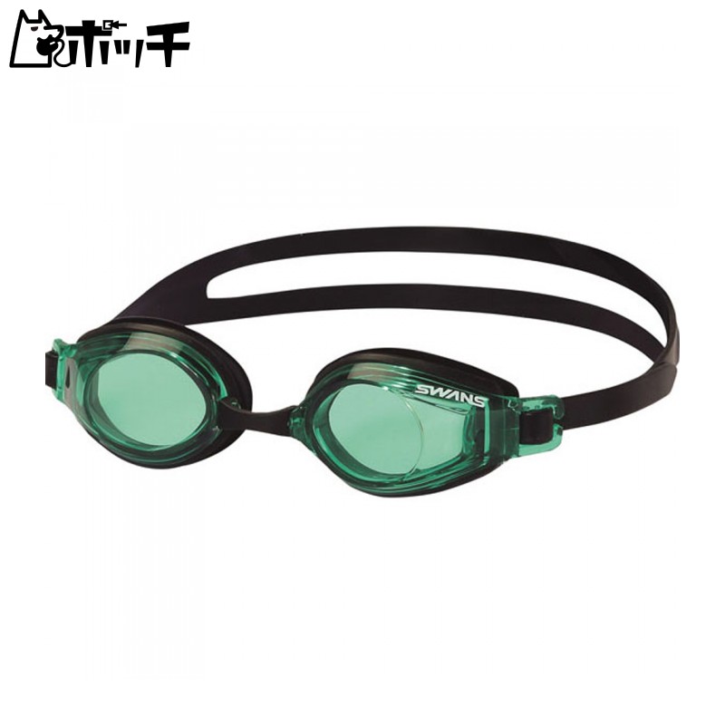 [Swans] Made in Japan Swimming Goggles SJ-24N G Green for Children Ages 6-12