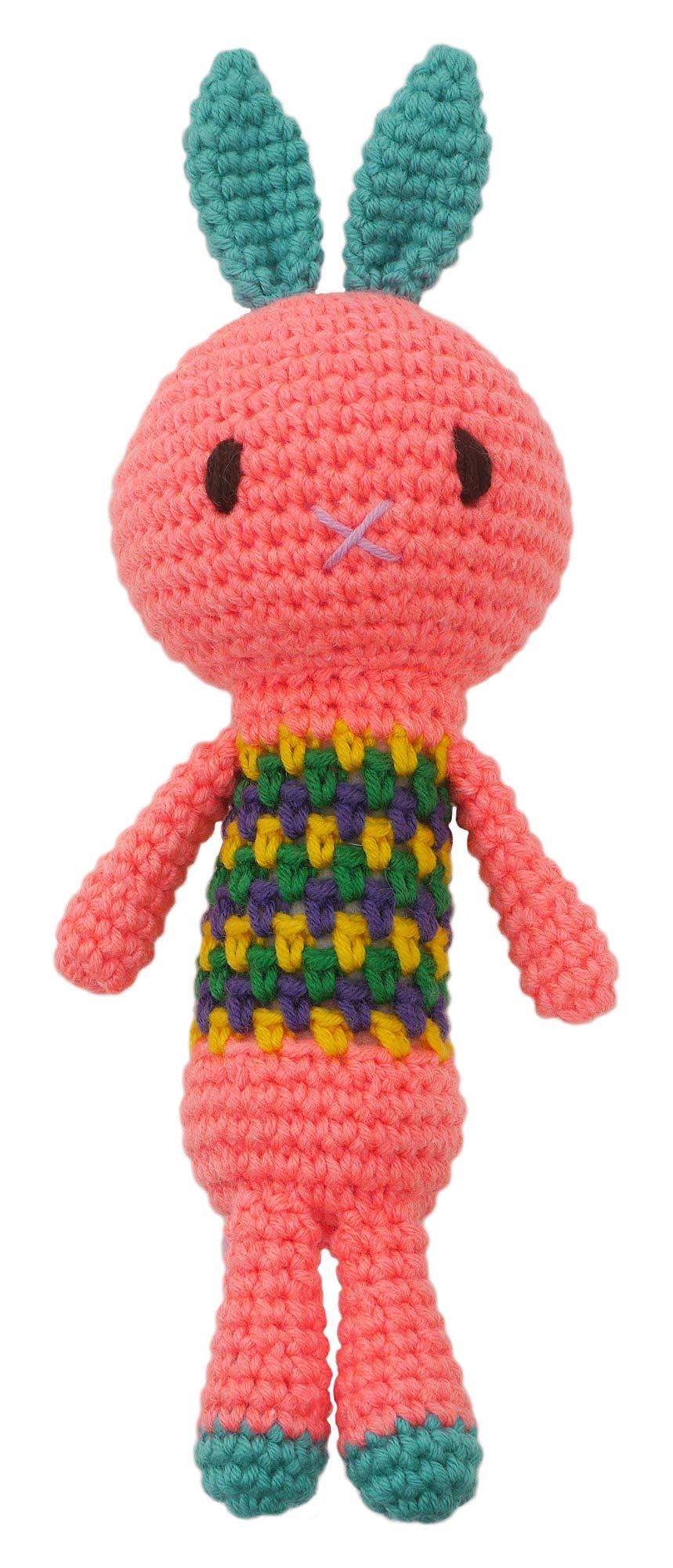 NASKA Knitting Kit: Miyuki Ichikawa's Amigurumi Rabbit Polette MI-12