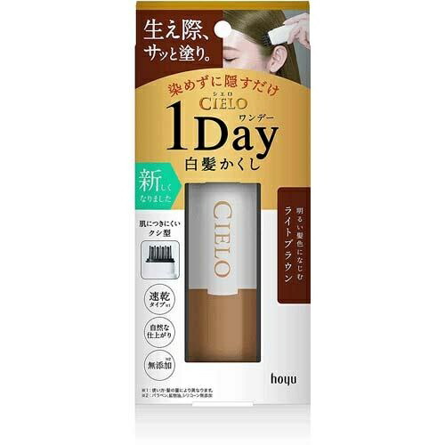 Cielo One-Day Gray Hair Concealer Light Brown