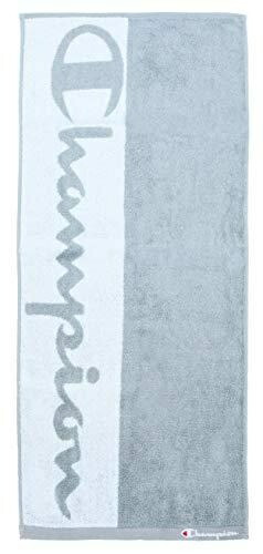 Champion Face Towel Approx. 34×80cm Two-Tone Logo Gray 5065003400